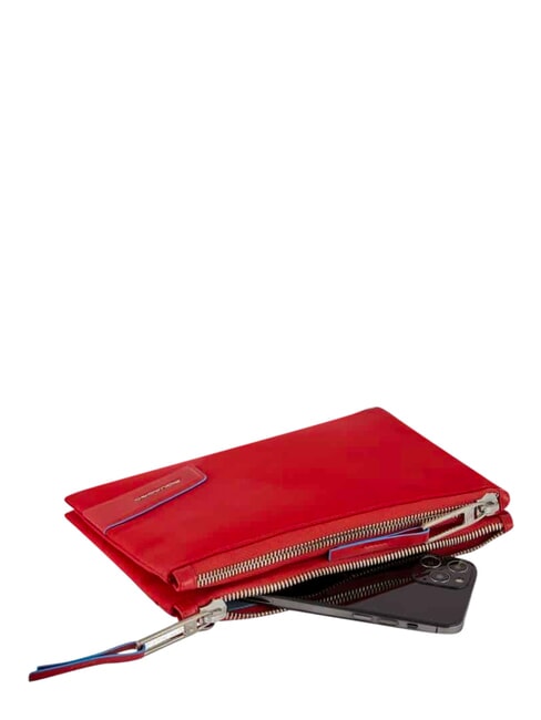PQ-RY Clutch aus recyceltem Stoff ROT - Damentaschen