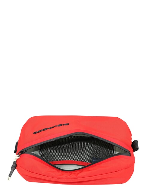 PQ-MODULAR G&uuml;rteltasche aus recyceltem Stoff ROT - H&uuml;fttaschen