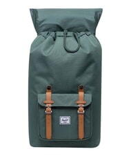 HERSCHEL Rucksack LITTLE AMERICA-Modell, 15 "PC-Halter dunkler Wald - PC-Rucks&auml;cke - 4