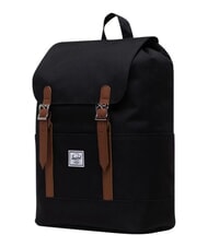HERSCHEL RETREAT SMALL 13 "Laptop-Rucksack SCHWARZ - Rucks&auml;cke f&uuml;r Schule &amp; Freizeit - 3