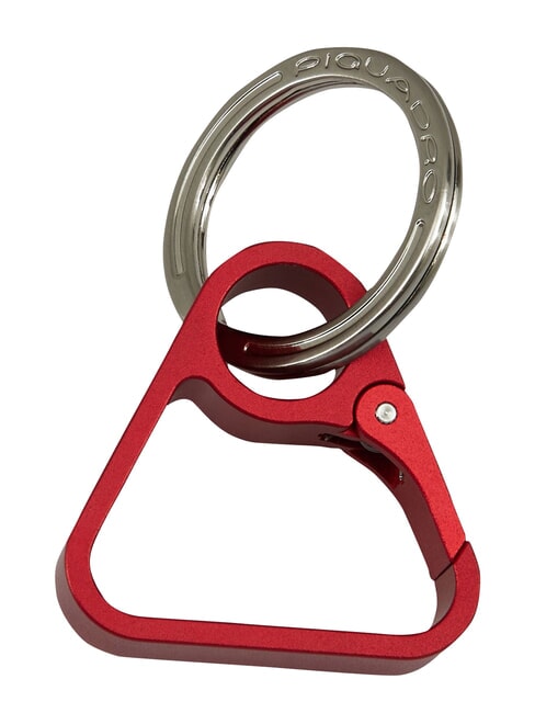 BLUE SQUARE  Schl&uuml;sselanh&auml;nger aus Metall ROT - Schl&uuml;sselanh&auml;nger und Schl&uuml;sseletuis