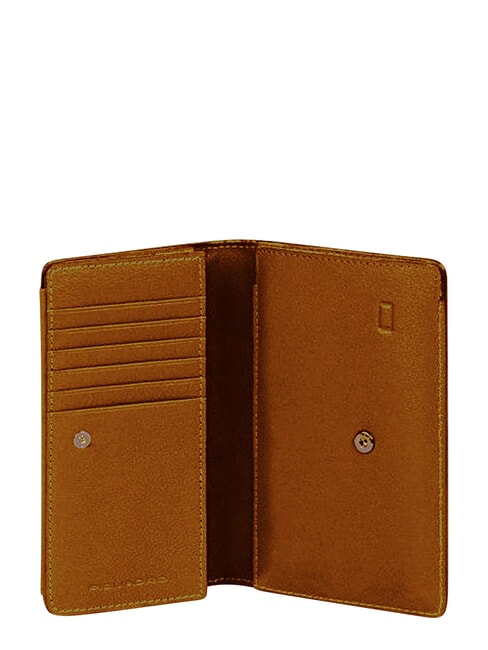 NABUCCO Smartphone-Etui aus Leder im Portemonnaie-Stil BRAUN - Brieftaschen Damen