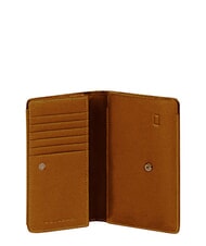PIQUADRO NABUCCO Smartphone-Etui aus Leder im Portemonnaie-Stil BRAUN - Brieftaschen Damen - 2