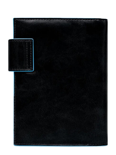 BLUE SQUARE Kleiner Organizer aus Leder Schwarz - Tablettmappe &amp; Organizer