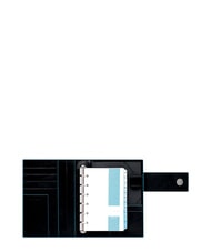 PIQUADRO BLUE SQUARE Kleiner Organizer aus Leder Schwarz - Tablettmappe &amp; Organizer - 3