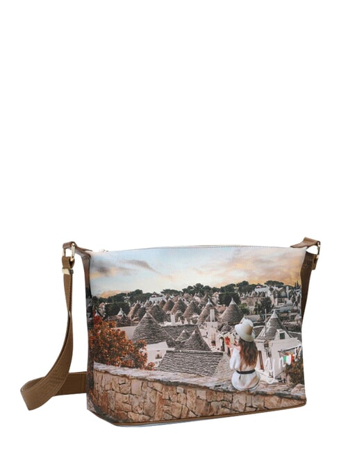 YESBAG L Schultertasche romantische Trulli - Damentaschen