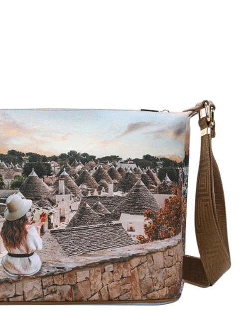 YESBAG L Schultertasche romantische Trulli - Damentaschen
