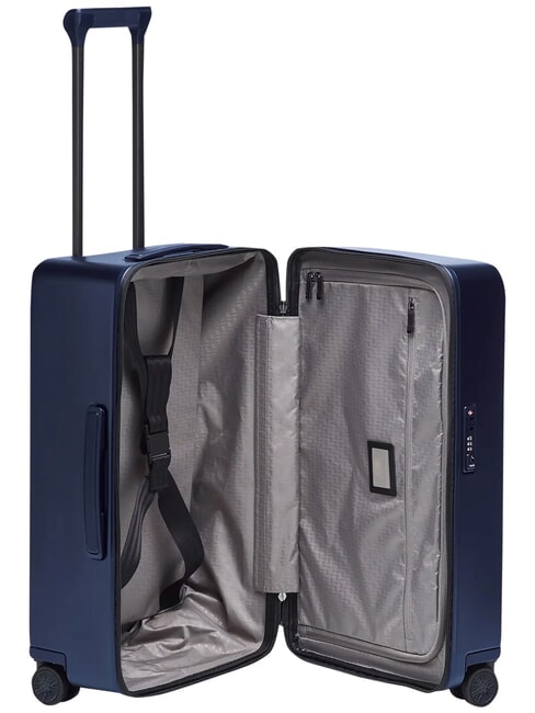 ROADSTER HARDCASE 4W Mittelgro&szlig;er Trolley, extrem widerstandsf&auml;hig Blau - Harte Trolleys