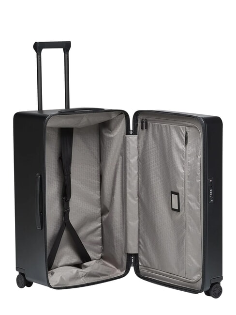 ROADSTER HARDCASE 4W Gro&szlig;er, extrem widerstandsf&auml;higer Trolley Schwarz - Harte Trolleys