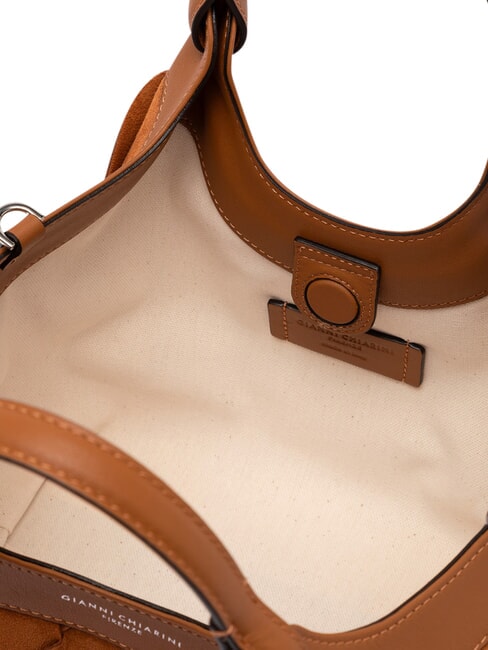 DUA Handtasche mit Schulterriemen Karamell - Damentaschen