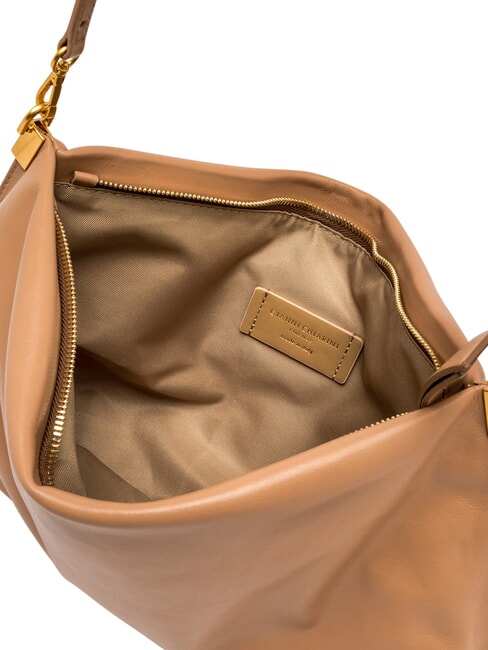 FANNY Schultertasche mit Schultergurt Ton - Damentaschen
