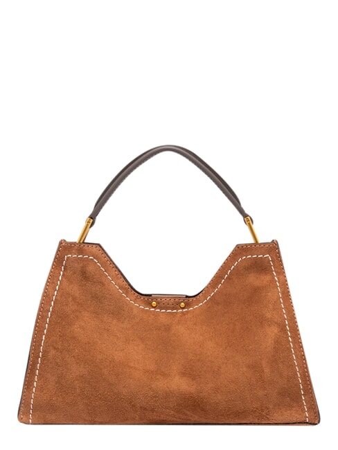 AURORA Schultertasche mit Schultergurt Karamell - Damentaschen