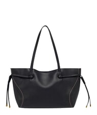 GIANNI CHIARINI VIOLETTE Einkaufstasche aus Leder Schwarz - Damentaschen - 2