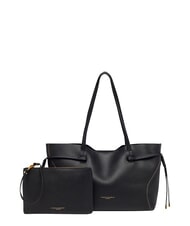 GIANNI CHIARINI VIOLETTE Einkaufstasche aus Leder Schwarz - Damentaschen - 3
