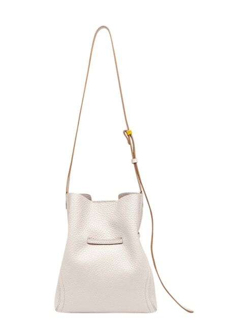 SIENNA Schultertasche aus Leder Sand - Damentaschen
