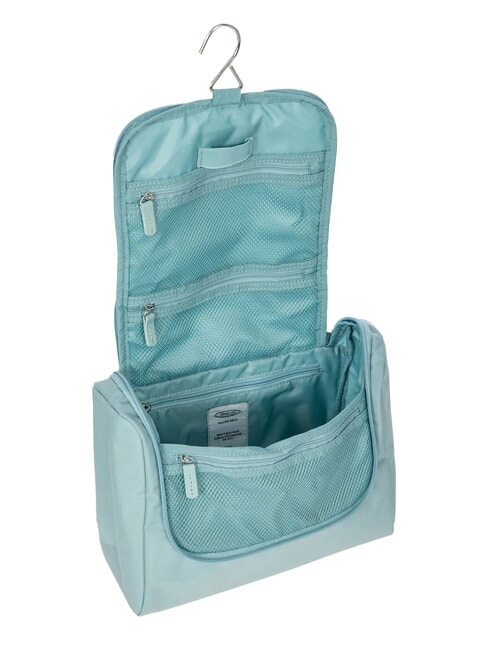 POSITANO Kosmetiktasche mit mehreren F&auml;chern hellblau - Beauty-Case