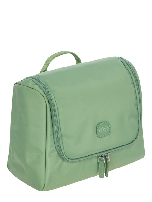 POSITANO Kosmetiktasche mit mehreren F&auml;chern Salbei - Beauty-Case