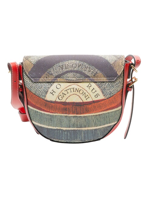 PLANETARIUM Mini-Schultertasche klassisch/ koralle - Damentaschen