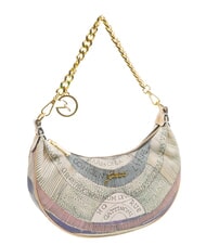 GATTINONI PLANETARIUM Halbmondf&ouml;rmige Hobo-Tasche mit Schultergurt - Damentaschen