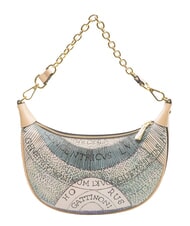 GATTINONI PLANETARIUM Schultertasche mit Schultergurt Aquarell/Beige - Damentaschen - 3