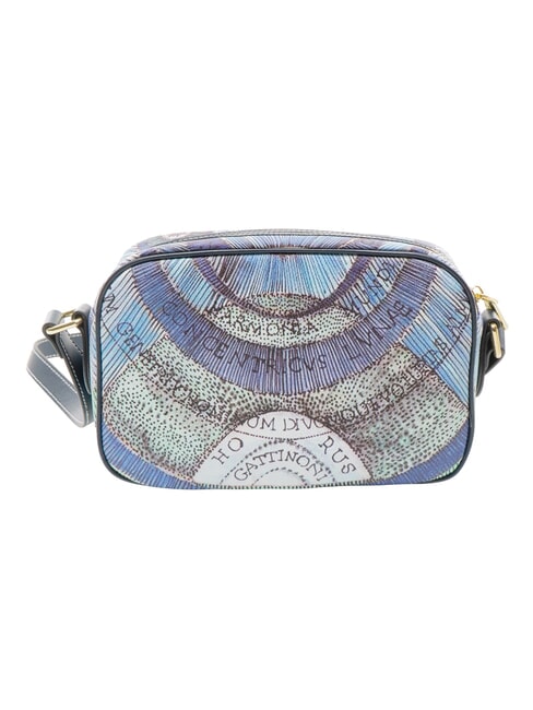 PLANETARIUM Umh&auml;ngetasche mit Tasche Aquamarin/Dunkelblau - Damentaschen