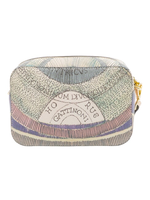 PLANETARIUM Mini-Schultertasche f&uuml;r Kameras Aquarell/Beige - Damentaschen