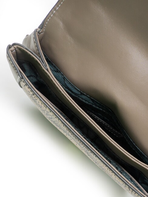 PLANETARIUM Kleine Handtasche Wilde Aquarellfarbe/ Dunkeltaupe - Damentaschen