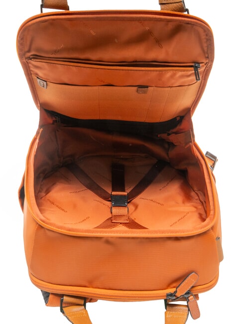 MARCEL Reiserucksack f&uuml;r PC und iPad orange/leder - PC-Rucks&auml;cke
