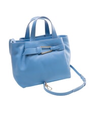 COCCINELLE MALORY Handshopper mit Schultergurt Blau - Damentaschen - 2