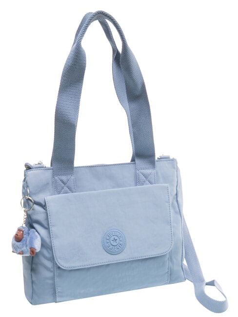 CARSON Schultertasche mit Schultergurt blauer Schiefer - Damentaschen