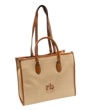 ROCCOBAROCCO ANNA Handtasche, doppelte Tragbarkeit br&auml;unen - Damentaschen - 2