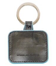 PIQUADRO BLUE SQUARE Schl&uuml;sselanh&auml;nger aus Leder Schwarz - Schl&uuml;sselanh&auml;nger und Schl&uuml;sseletuis - 2