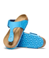 BIRKENSTOCK GIZEH BIG BUCKLE Sandalen Patenthimmelblau - Damenschuhe - 4
