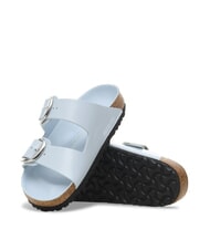 BIRKENSTOCK ARIZONA BIG BUCKLE Ledersandalen mit Schnallen gl&auml;nzend blau - Damenschuhe - 4