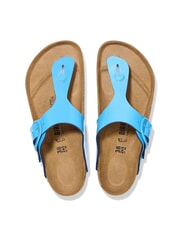 BIRKENSTOCK GIZEH BIG BUCKLE Sandalen Patenthimmelblau - Damenschuhe - 3