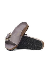 BIRKENSTOCK MADRID BIG BUCKLE Ledersandalen Hochgl&auml;nzendes, verblasstes Lila - Damenschuhe - 4
