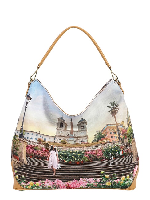 YESBAG SPECIAL Hobo-Umh&auml;ngetasche Blumen- - Damentaschen