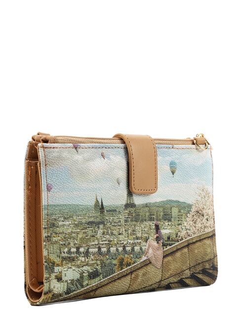 YESBAG SPECIAL Gro&szlig;e Geldb&ouml;rse mit mehreren F&auml;chern Bergballons - Brieftaschen Damen