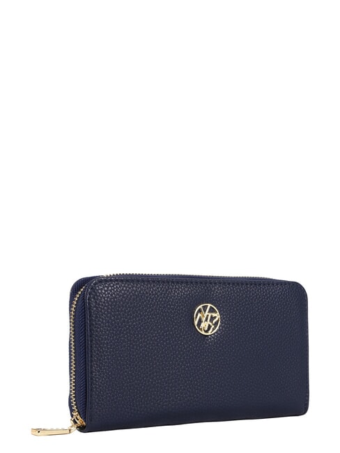 CANDY Rei&szlig;verschluss-Geldb&ouml;rse Blau - Brieftaschen Damen