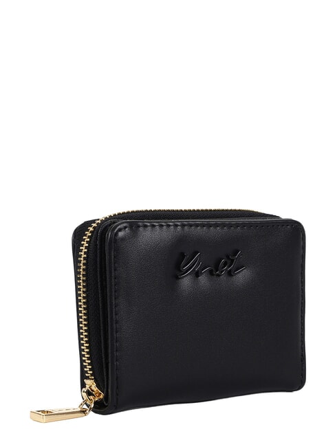AMBER Kleine Geldb&ouml;rse mit Logo SCHWARZ - Brieftaschen Damen