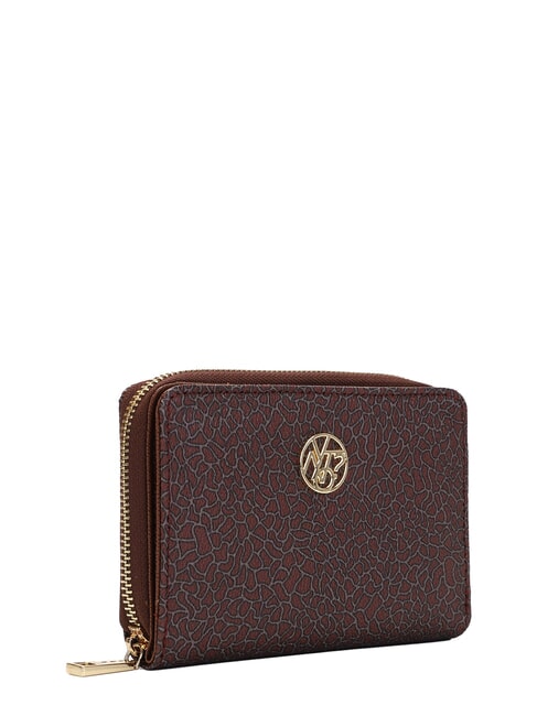 LUX  Mittelgro&szlig;e Brieftasche Mahagoni - Brieftaschen Damen
