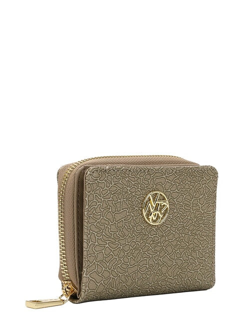 LUX Kompaktes Portemonnaie BEIGE - Brieftaschen Damen