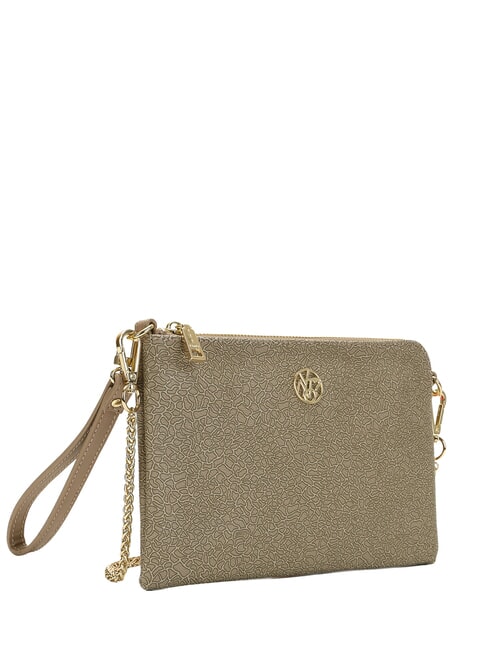 LUX Clutch mit Manschette BEIGE - Damentaschen