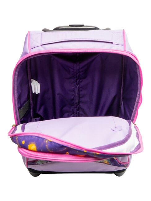 WISH STRONG HEART Rucksack mit Trolley VIOLETT - Rucks&auml;cke mit Trolleyfunktion