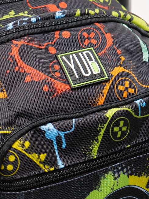 FLASHY SIGN Rucksack mit Trolley Schwarz - Rucks&auml;cke mit Trolleyfunktion