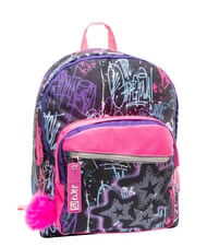 SJGANG SJ EVER FIXSTAR GIRL Rucksack Schwarz - Rucks&auml;cke f&uuml;r Schule &amp; Freizeit - 4