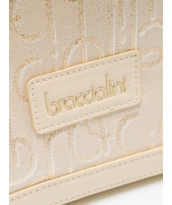 BRACCIALINI GINGER Handtasche mit Schultergurt Silber - Damentaschen - 3