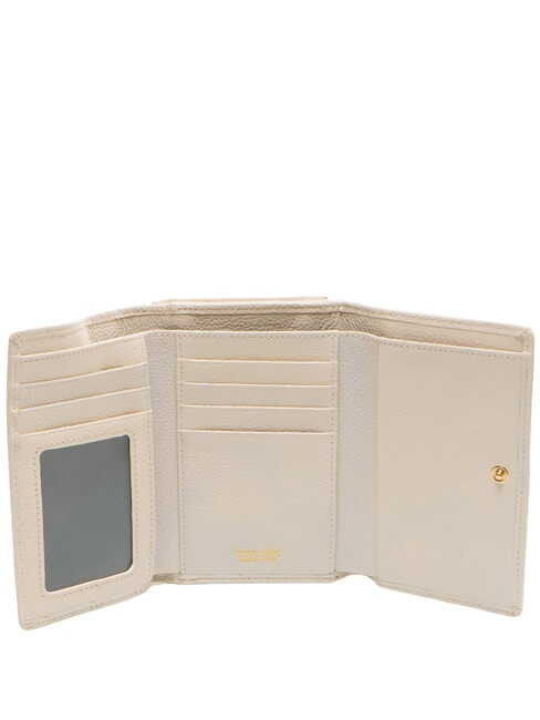 BASIC Ledergeldb&ouml;rse Beige - Brieftaschen Damen