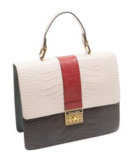 BRACCIALINI ALICIA Handtasche, Leder mehrfarbig/Pflaume - Damentaschen - 2
