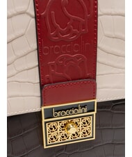 BRACCIALINI ALICIA Handtasche, Leder mehrfarbig/Pflaume - Damentaschen - 3